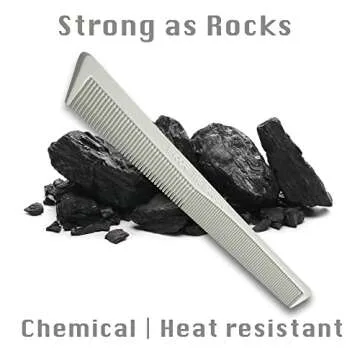 Encore The Barber Fading Comb - Heat and Chemical Resistant for Barbers and Hair Stylists