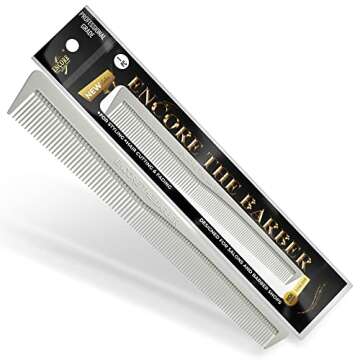 Encore The Barber Fading Comb Heat and Chemical Resistant for Barbers - Hair Stylists
