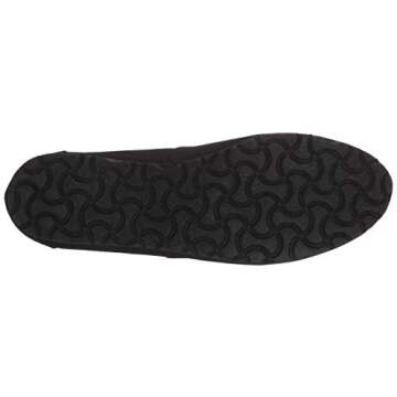 Amazon Essentials Women's Casual Slip-On Canvas Flat, Black, 10