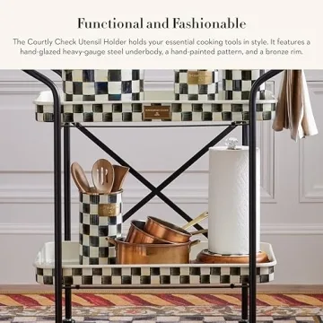 MacKenzie-Childs Stylish Utensil Holder for Every Kitchen