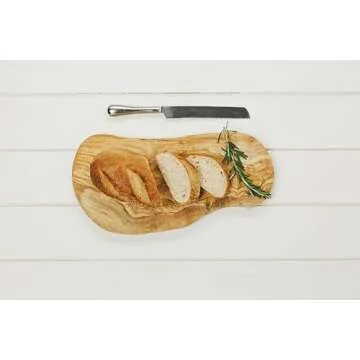 Nurture Culinary Artistry with Naturally Med's Olive Wood Cutting Board