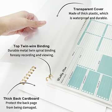 Weekly Planner Notepad for Effortless Organization