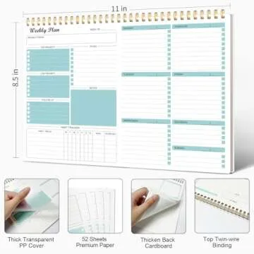 Weekly Planner Notepad for Effortless Organization