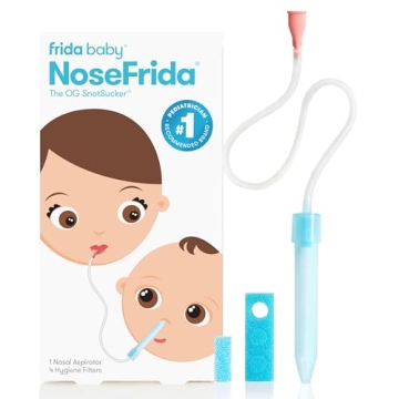 Frida Baby NoseFrida SnotSucker - Gentle Nasal Aspirator for Babies