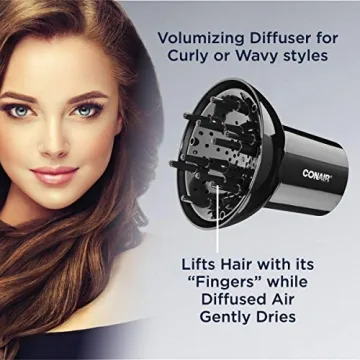 Conair Volumizing Universal Hair Diffuser for Effortless Curls