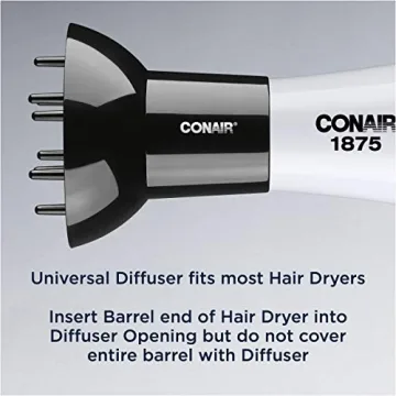 Conair Volumizing Universal Hair Diffuser for Effortless Curls