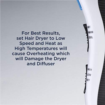 Conair Volumizing Universal Hair Diffuser for Effortless Curls