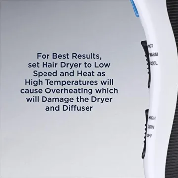 Conair Volumizing Universal Hair Diffuser for Effortless Curls