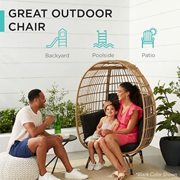 Stylish Best Choice Wicker Egg Chair for Indoor Outdoor Comfort