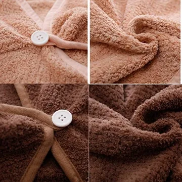 M-bestl Hair Drying Towels - Soft & Quick-Dry 2-Pack