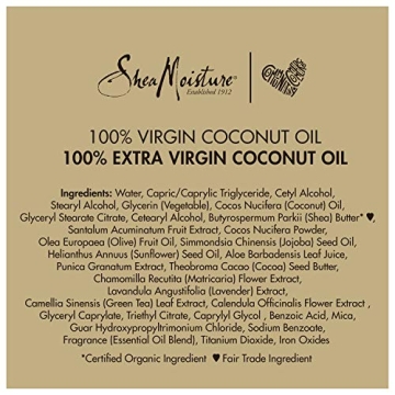 SheaMoisture Coconut Oil - Nourish Skin and Hair