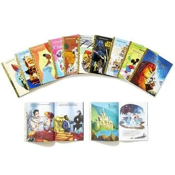 Disney's 100th Anniversary Boxed Set of 12 Little Golden Books