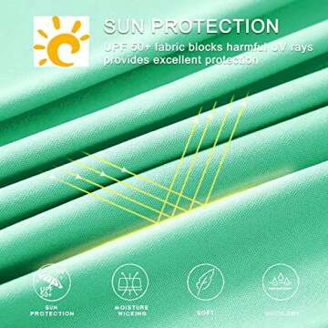 Willit Men's UPF 50+ Sun Shirt for Outdoor Activities