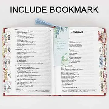Bible Tabs, Bible Journaling Supplies, Personalized Bible Tabs for Women and Girl, 90 Bible Index tabs in Total, 66 Bible tabs for Old and New Testament, Additional 24 Blank tabs
