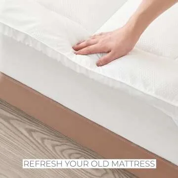 Great Bay Home Full Mattress Topper - Ultra-Soft Comfort