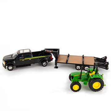 ERTL Ford F350 and John Deere Tractor Set for Kids
