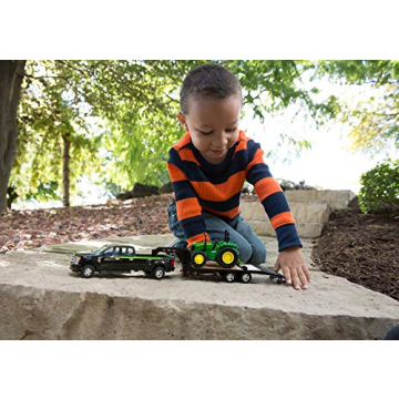 ERTL Ford F350 and John Deere Tractor Set for Kids