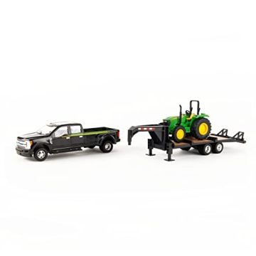ERTL Ford F350 and John Deere Tractor Set for Kids