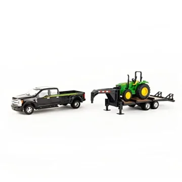 ERTL Ford F350 and John Deere Tractor Set for Kids