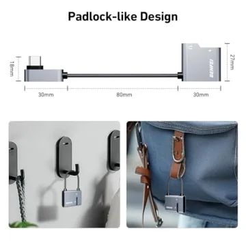 USB C to Audio Jack Adapter with 60W Fast Charging