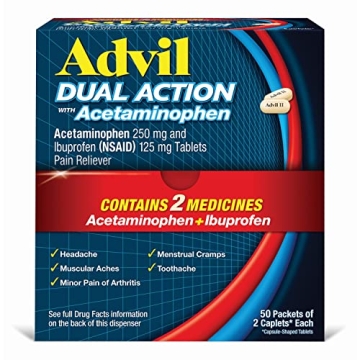 Advil Dual Action Caplets - 8 Hours Pain Relief Solution