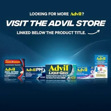 Advil Dual Action Caplets - 8 Hours Pain Relief Solution