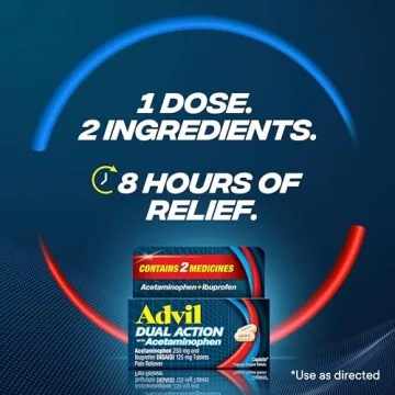 Advil Dual Action Caplets - 8 Hours Pain Relief Solution