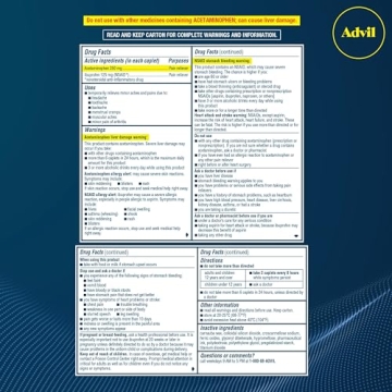 Advil Dual Action Caplets - 8 Hours Pain Relief Solution