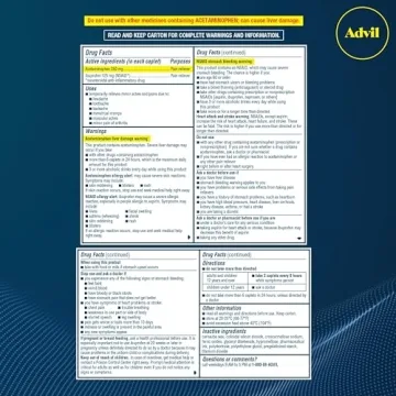 Advil Dual Action Caplets - 8 Hours Pain Relief Solution