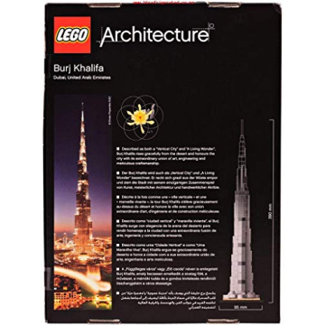 LEGO Architecture Burj Khalifa Building Set 333 Pieces