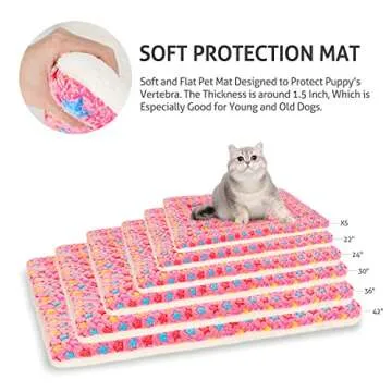 Mora Pets Ultra Soft Pet Bed for Small Dogs and Cats