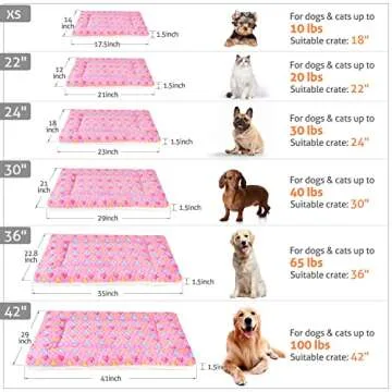 Mora Pets Ultra Soft Pet Bed for Small Dogs and Cats