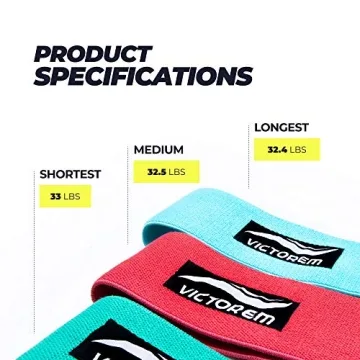 Victorem Resistance Hip Booty Bands for Effective Workouts
