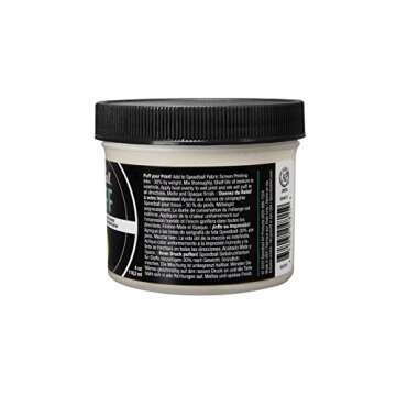Speedball Puff Ink Modifier, 4oz, Fabric Screen Printing Ink Additive for Raised Prints