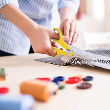 Taotree 8" All-Purpose Scissors Bulk Set of 5-Packs