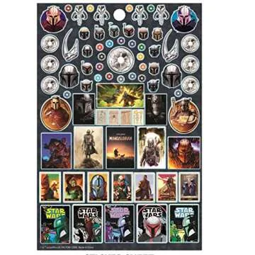 Baby Yoda Star Wars The Mandalorian Sticker Book Pack - Over 300 Stickers