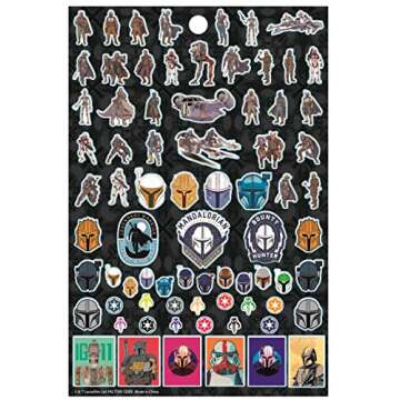 Baby Yoda Star Wars The Mandalorian Sticker Book Pack - Over 300 Stickers
