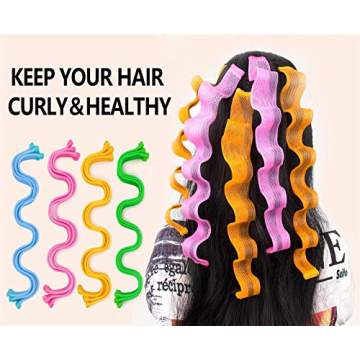 40PCS Heatless Hair Curlers for Effortless Curls