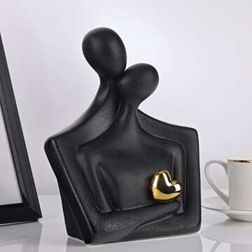 XMGZQ Romantic Couple Figurine - Perfect for Home Decor