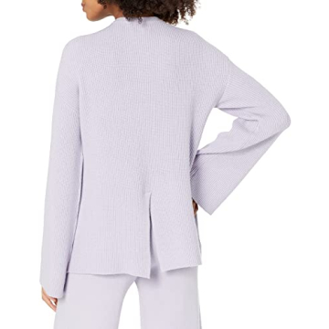 The Drop Women's Alice Crewneck Sweater Dusty Purple