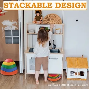 Makarci Stepping Stones, Non-Slip Toddler Balance Toys