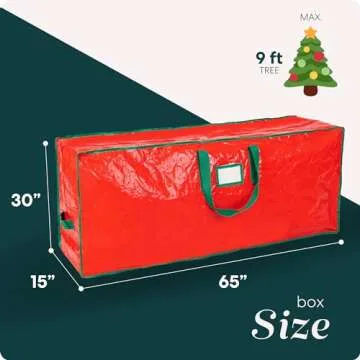 Durable Christmas Tree Storage Bag for 9 Feet Trees