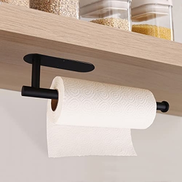 Black Paper Towel Holders for Kitchen Organization