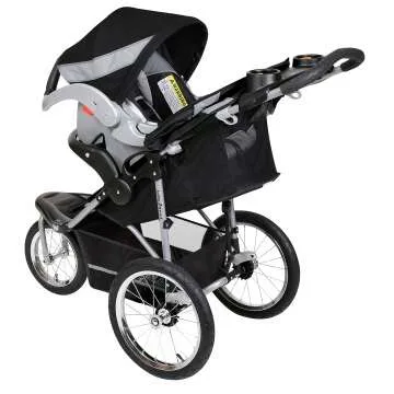 Baby Trend Jogger Travel System in Millennium White