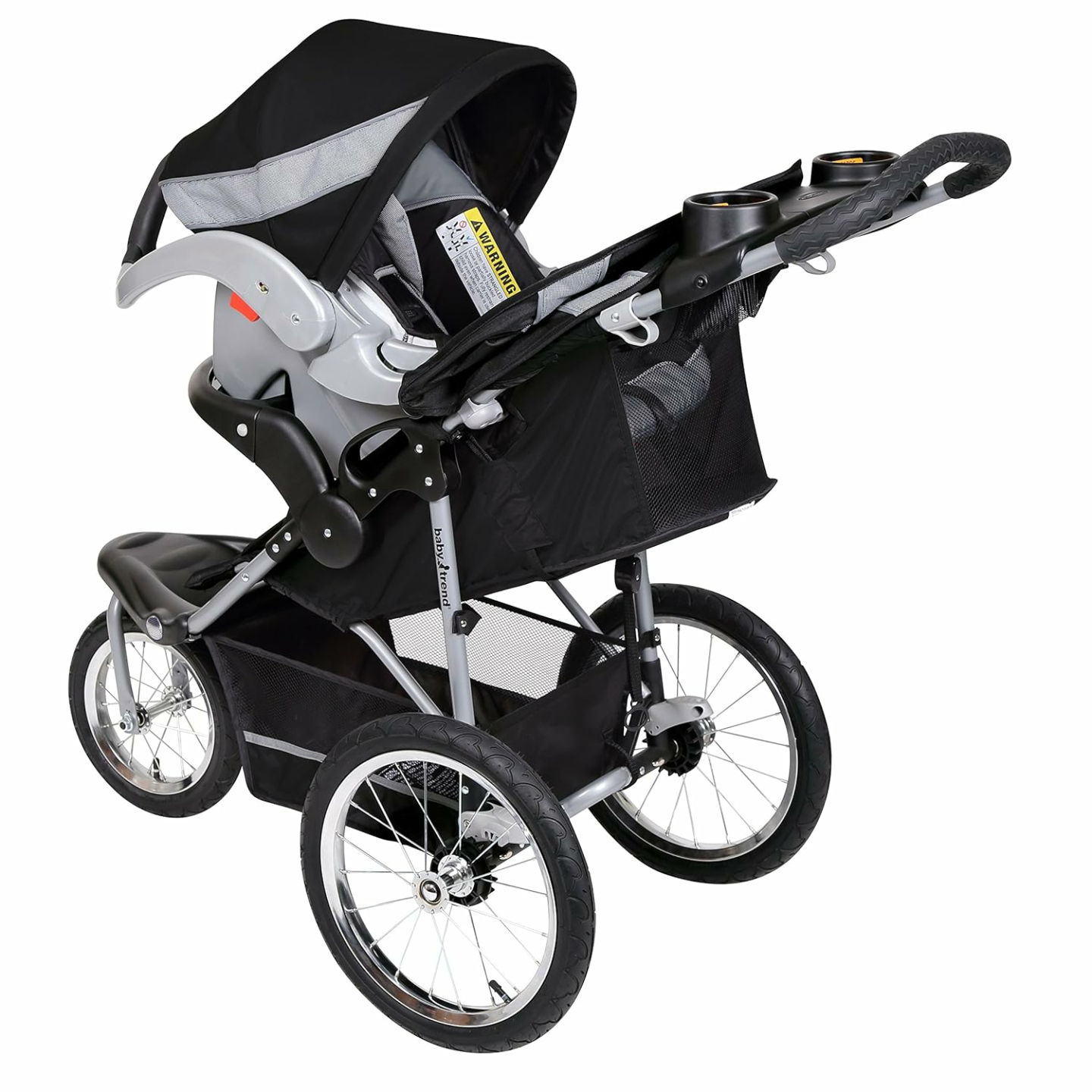 Baby Trend Jogger Travel System in Millennium White
