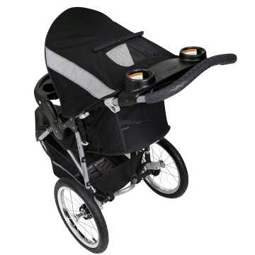 Baby Trend Jogger Travel System in Millennium White