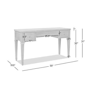 Stylish Jennifer Taylor Home Luxe Dauphin Desk for Offices