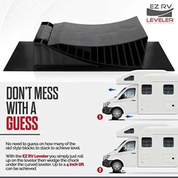 EZ RV Leveler Ramps for Perfect Trailer Stability