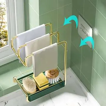 WINGSIGHT Kitchen Sink Caddy - Space Saving & Stylish