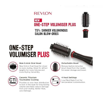 Revlon One Step Volumizer Plus 3X Ceramic Air Brush